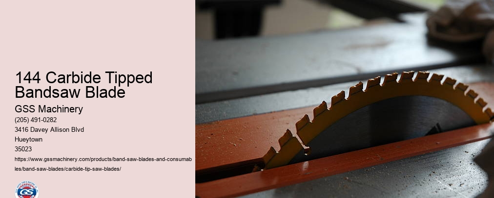 Carbide Tipped Band Saw Blades