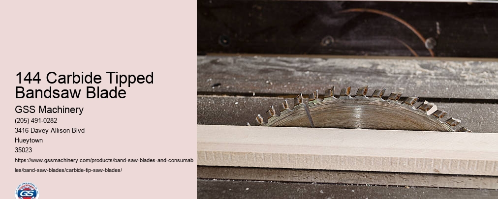 Carbide Tipped Band Saw Blade