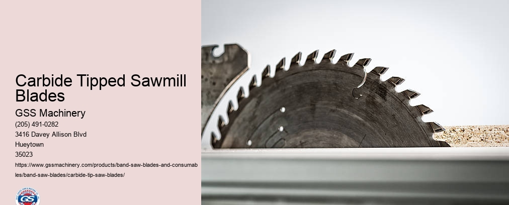 Carbide Tipped Band Saw Blade