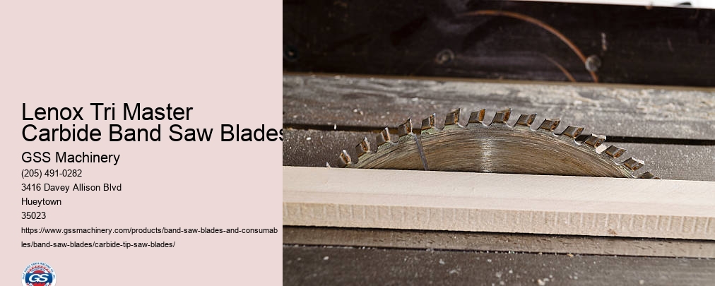 Carbide Tooth Bandsaw Blade