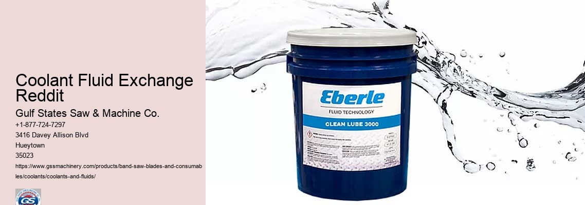 Coolant Fluid Replacement